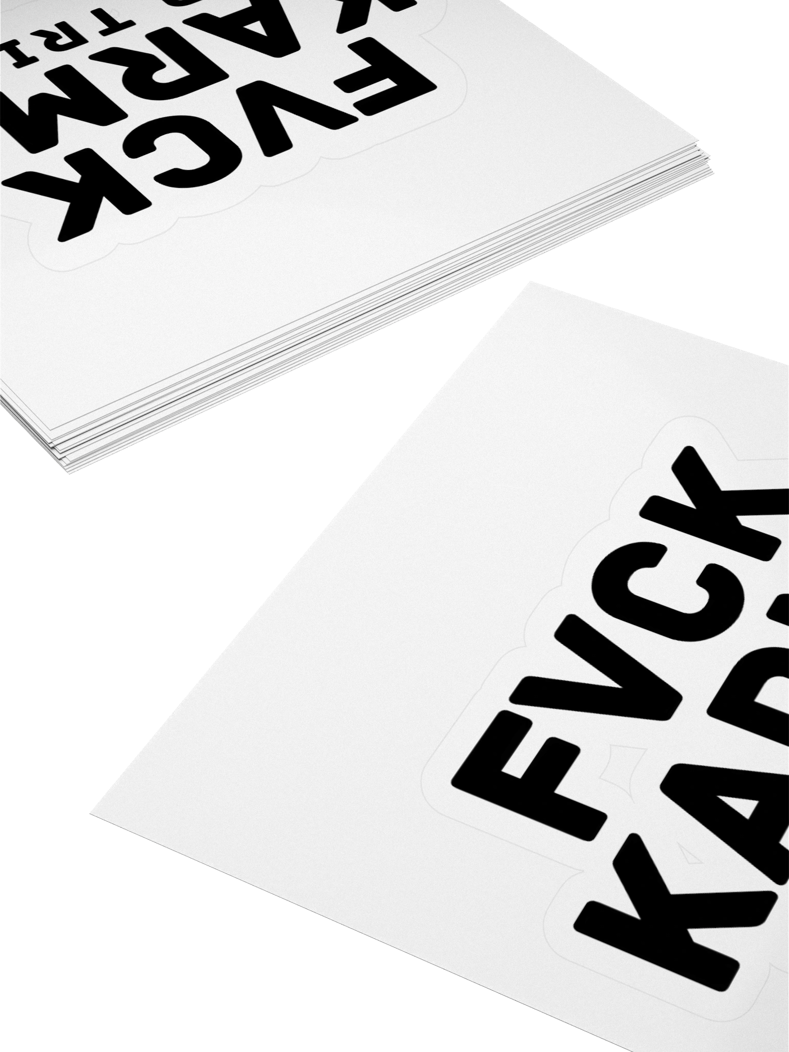 LSD "FVCK KARMA" Yoga Sticker product image (4)