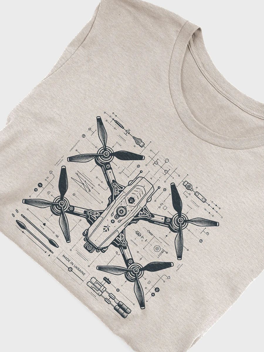 FPV Drone Blueprint T-Shirt product image (5)
