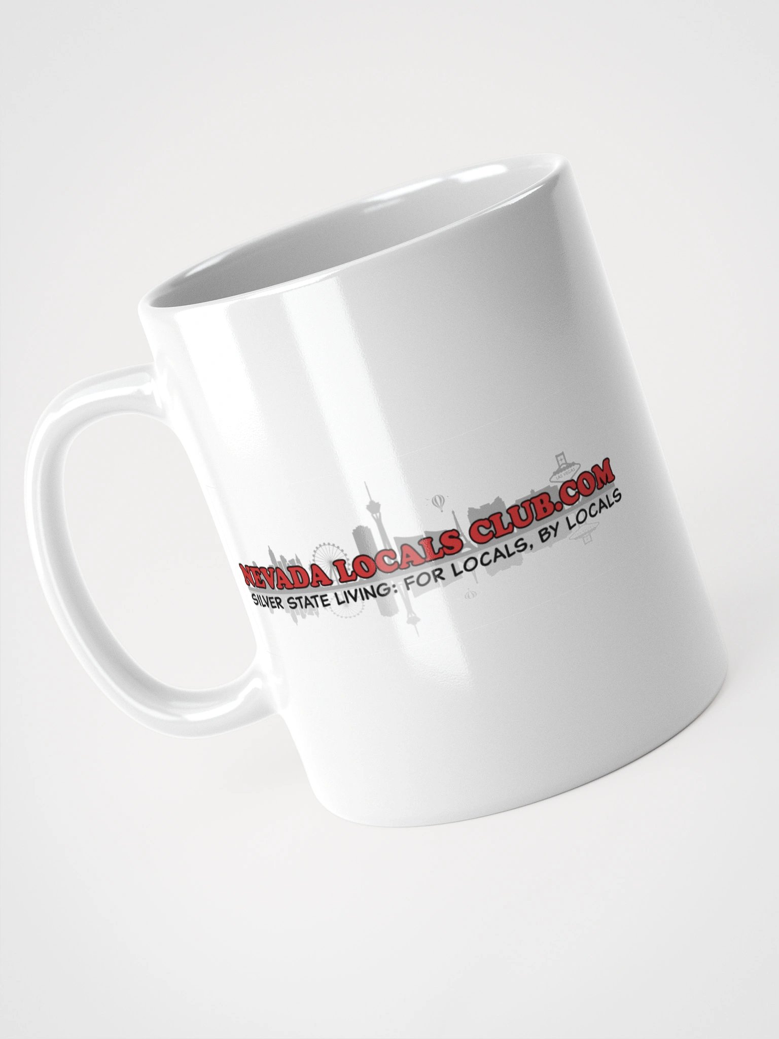 White "Nevada Locals Club" Mug product image (11)