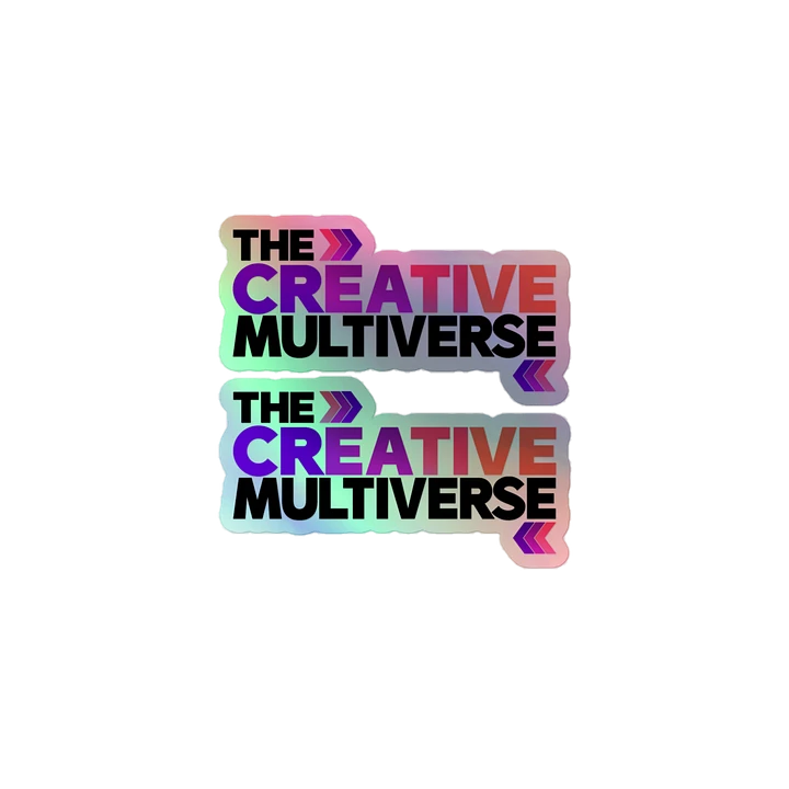 The Creative Multiverse Holofoil Sticker product image (1)