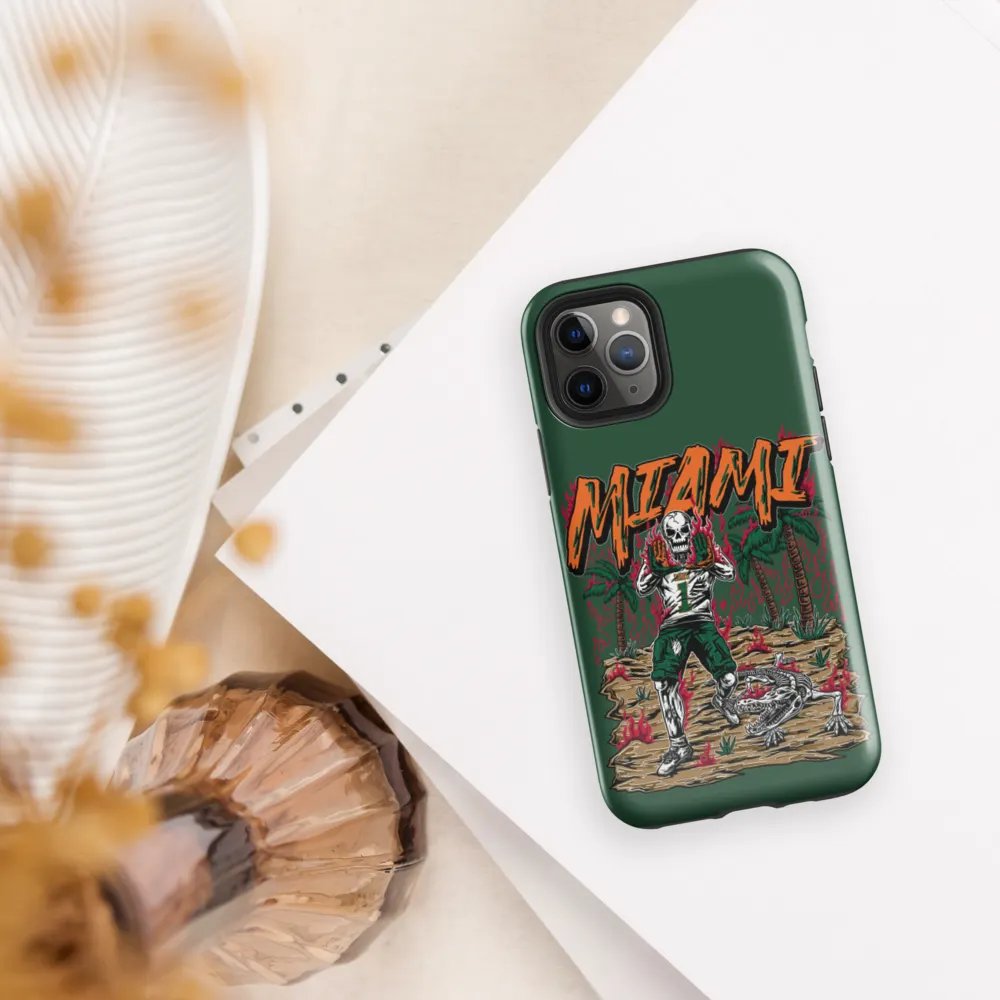 Welcome to Miami Football Phone Case product image (56)