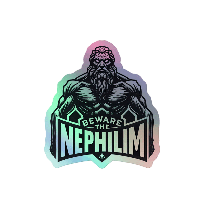 Beware the Nephilim Holographic Sticker product image (2)