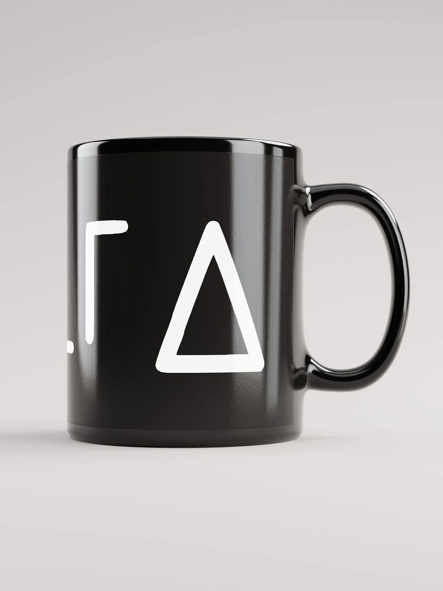 DELTA Mug Text Wht/Blk product image (4)