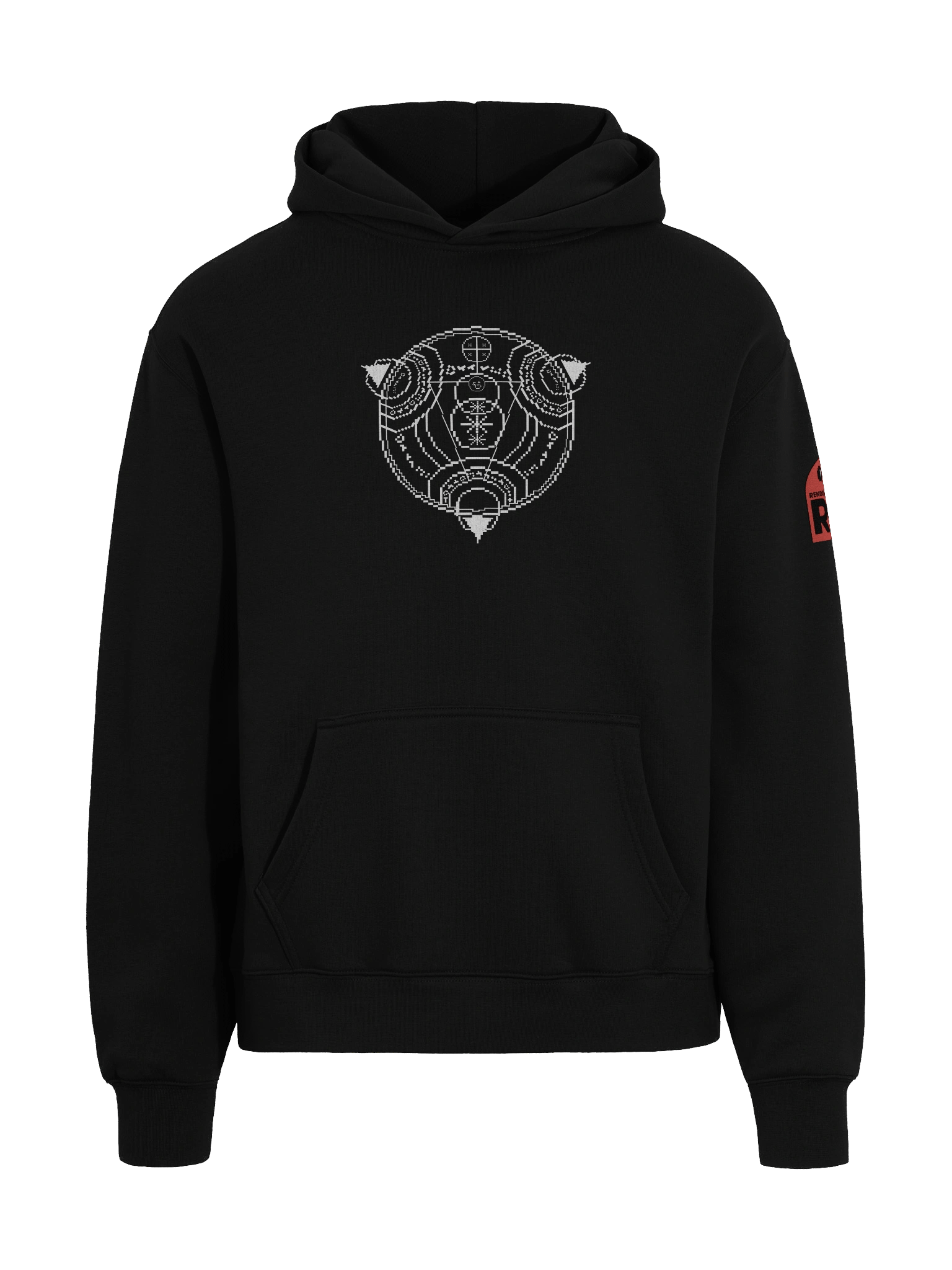 Vertigo Radio Live Logo Only Hoodie: Pixel Edition product image (9)
