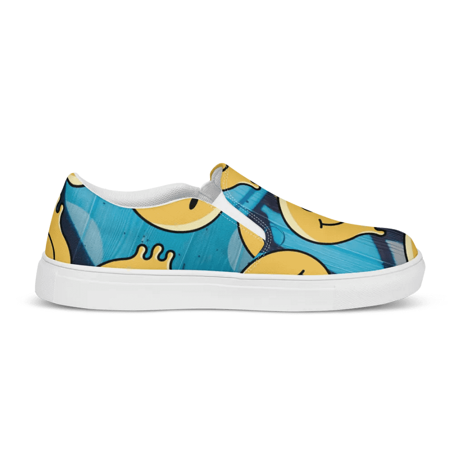 Shady X Holloywood Smile Canvas Slip-Ons product image (12)