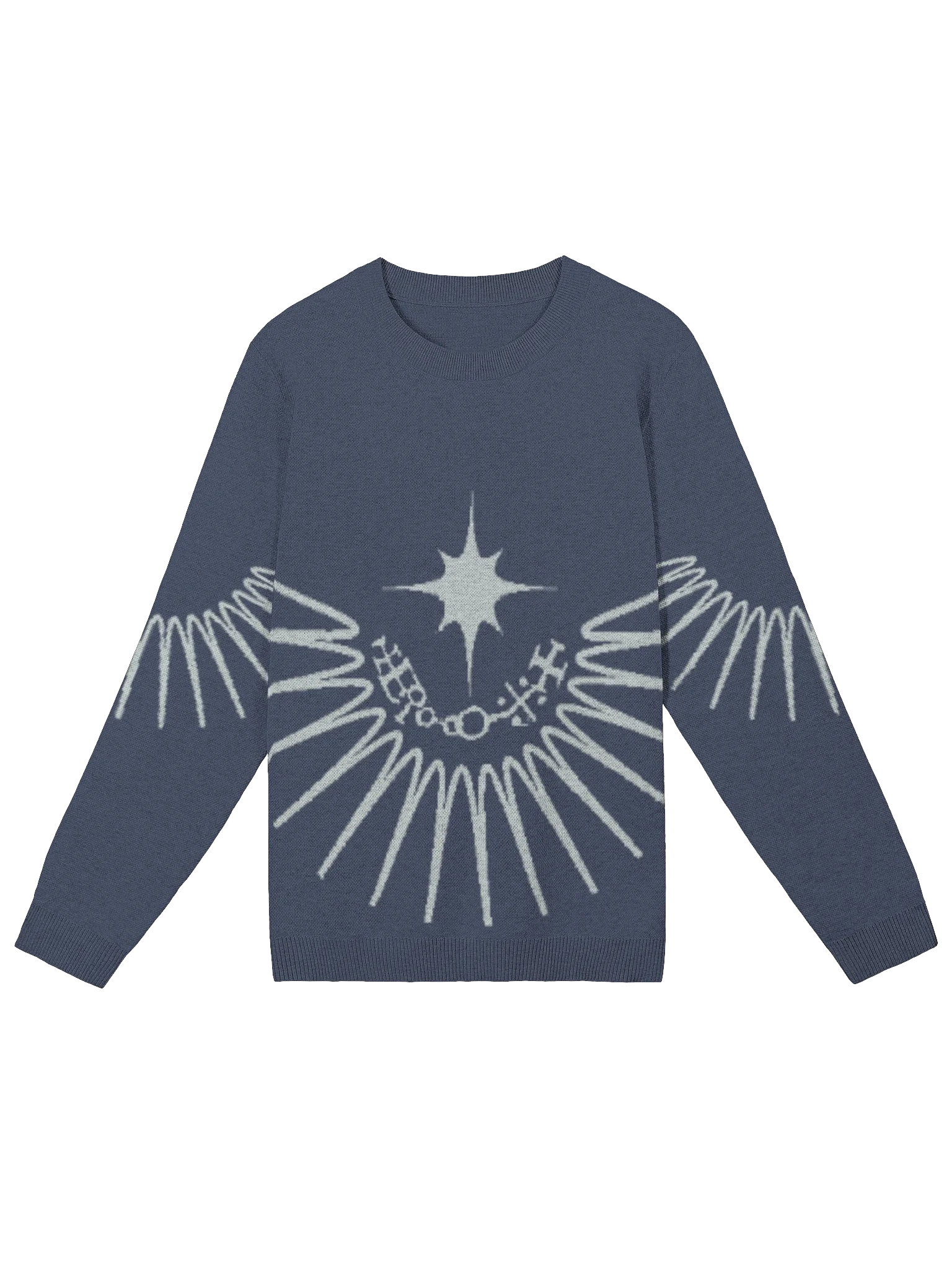 SIGNAL/DECODE; Sweater Navy, Powder product image (1)