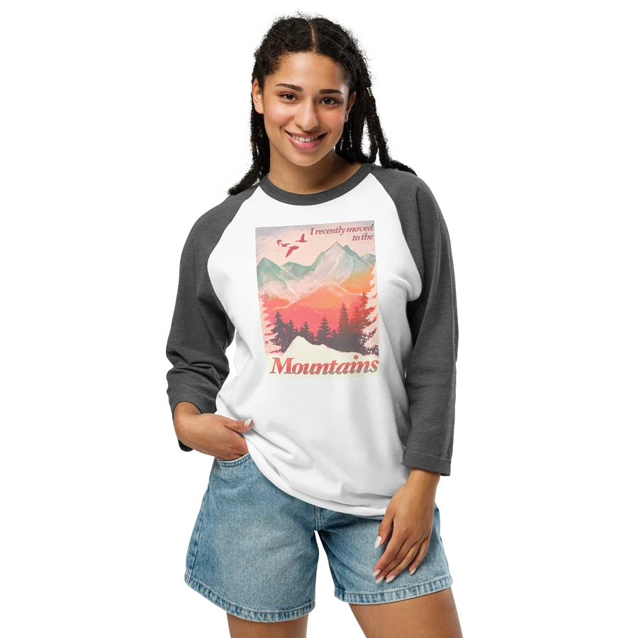 I Recently Moved To Mountains Raglan T-shirt product image (61)