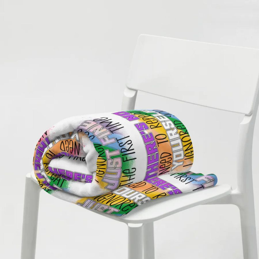 I Ignored You Just Fine The First Time Blanket product image (7)