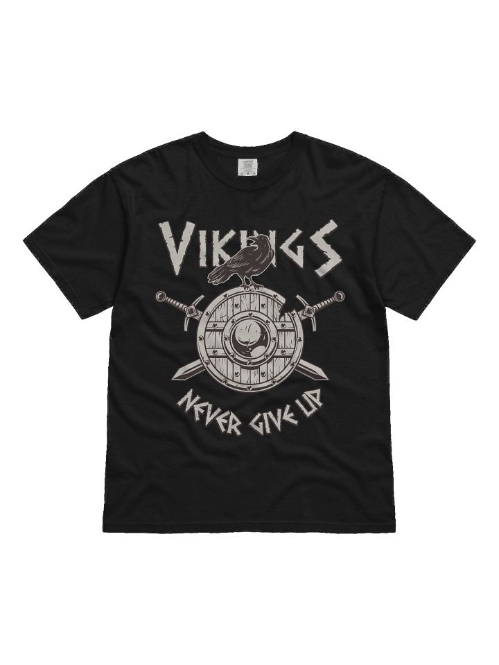 Vikings Never Give Up T-Shirt product image (1)