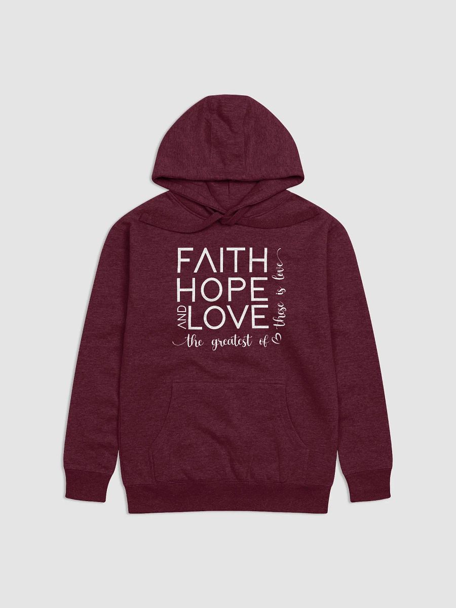 Faith Hope & Love Hoodie product image (1)