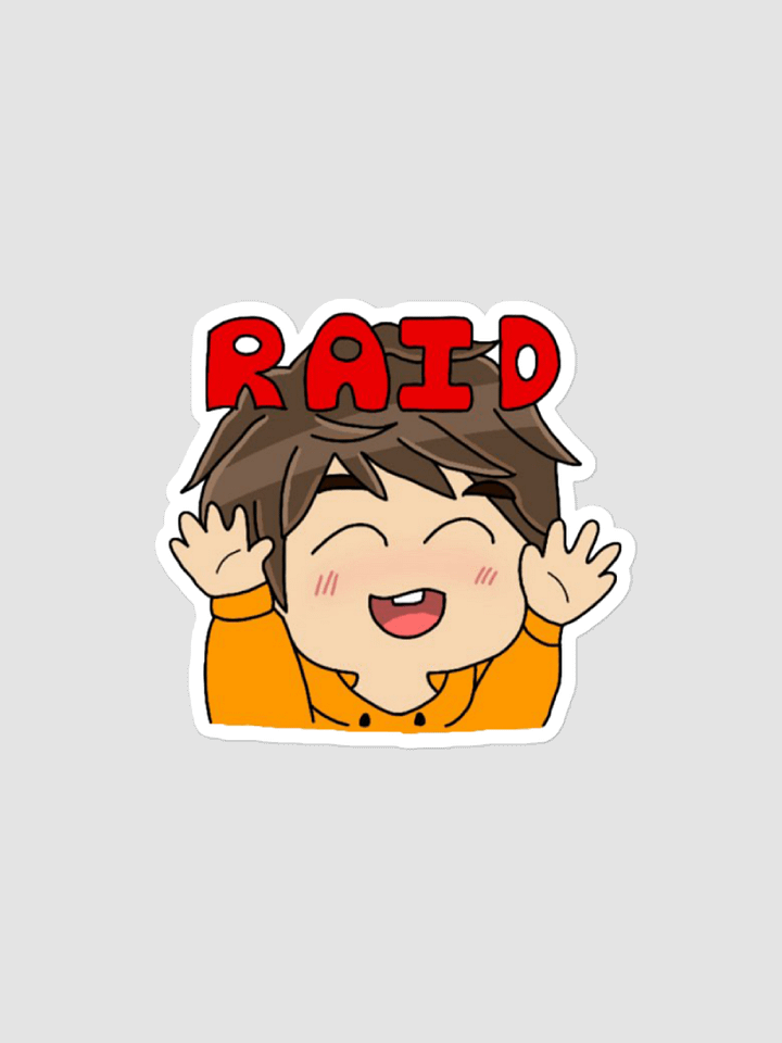 Raid Twitch Emote Sticker! product image (1)