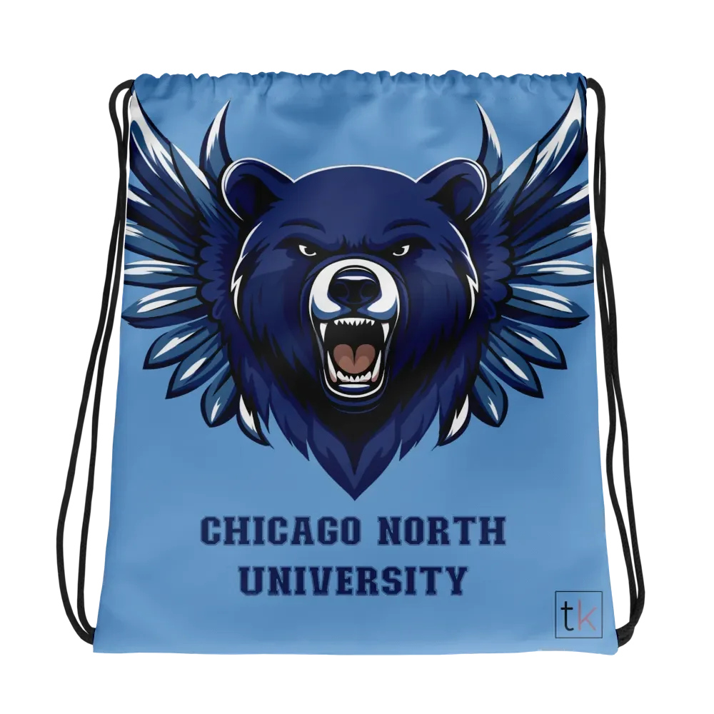 Chicago North Bearhawk Drawstring Bag product image (1)