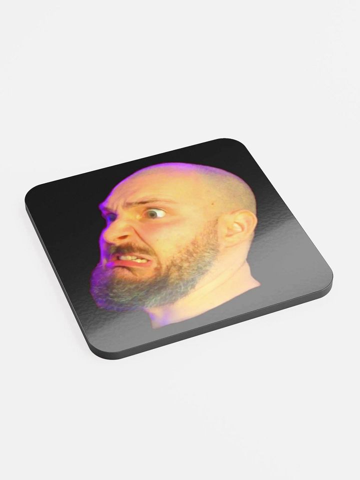 "Don't put your tea cup on my face" coaster product image (2)
