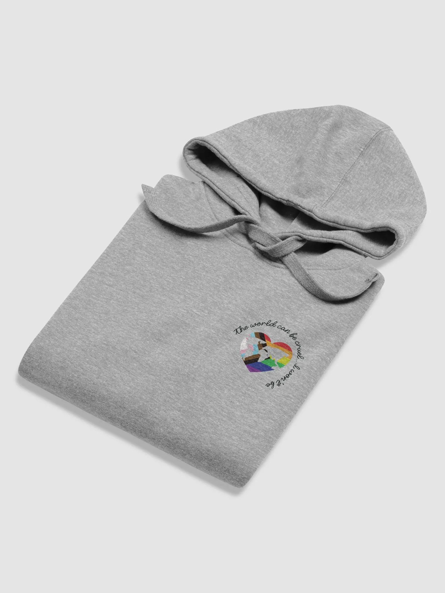 Rainbow Heart Hoodie product image (6)