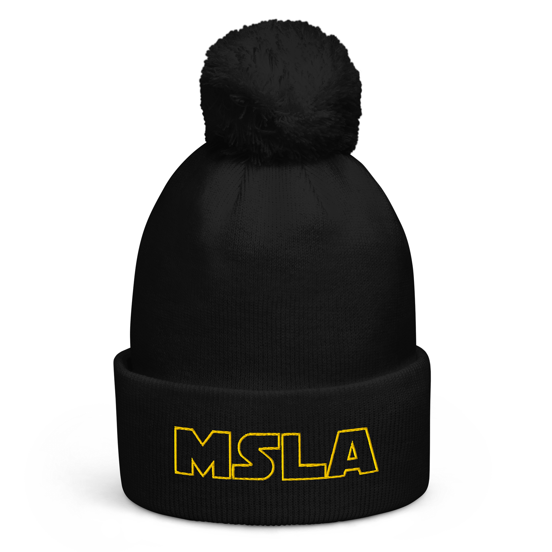 MSLA Dark Side Logo - Pom Pom Beanie product image (1)