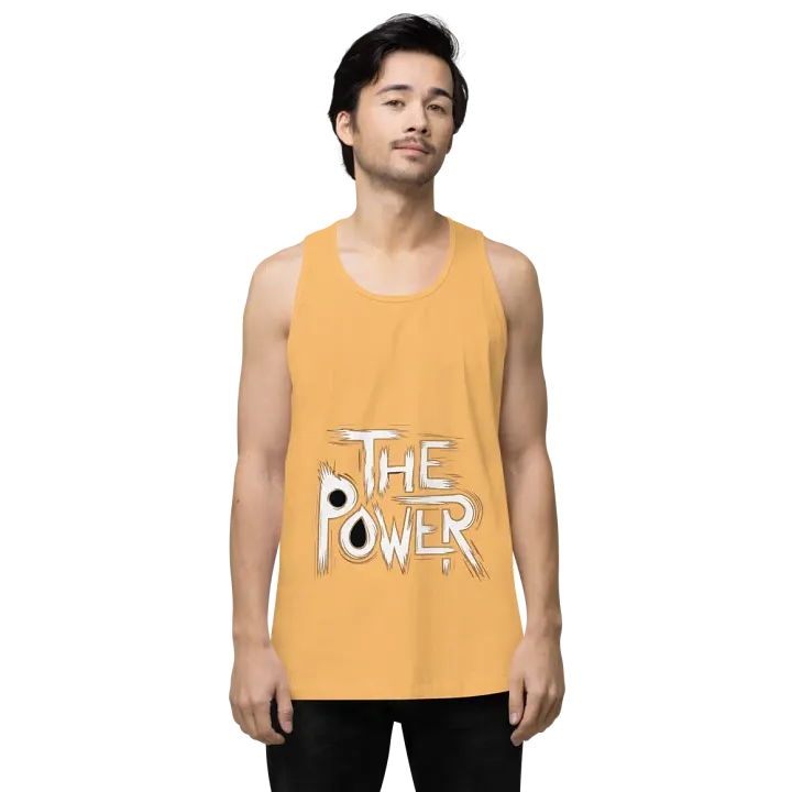 The Power Men's Premium Tank Top product image (1)
