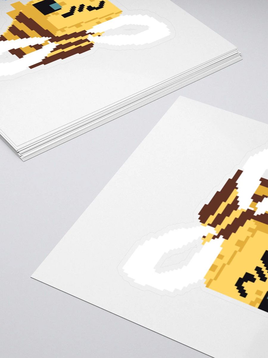 Minecraft bee sticker (gay) product image (4)