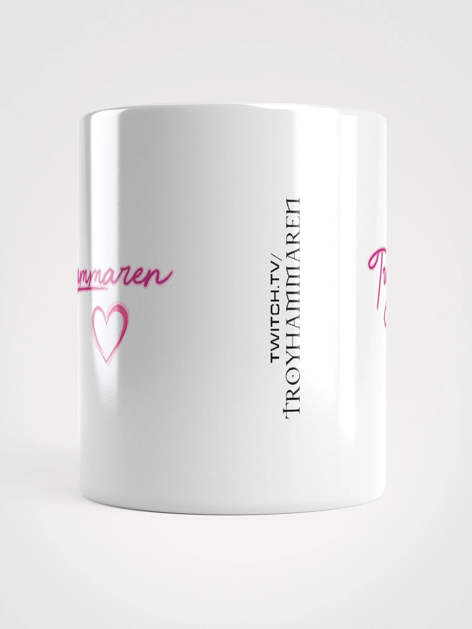 White Mug: Paint it Pink Logo product image (5)