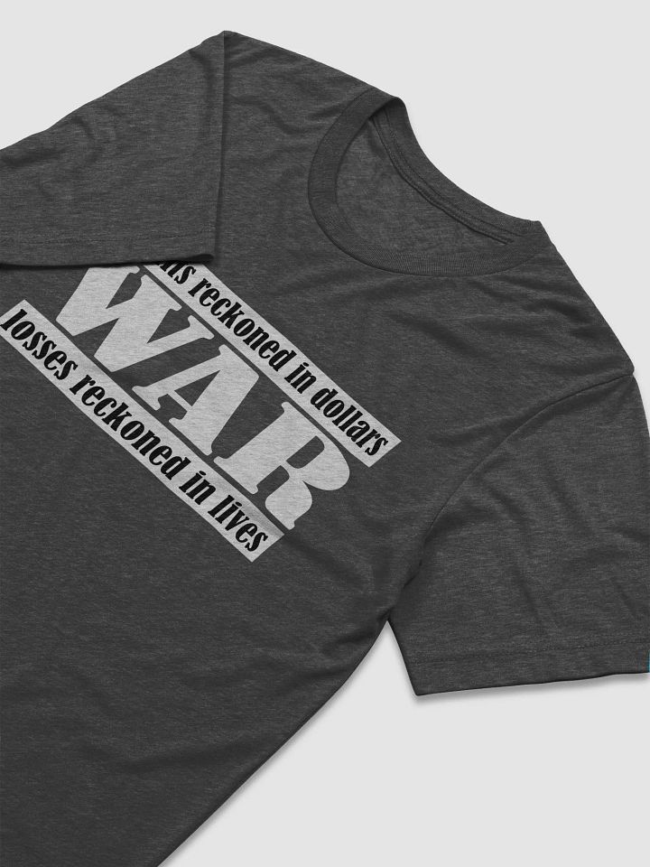 The Cost Of War - Bella+Canvas Triblend Short Sleeve T-Shirt product image (1)