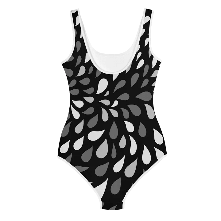 Swirling Teardrop Youth Swimsuit product image (2)