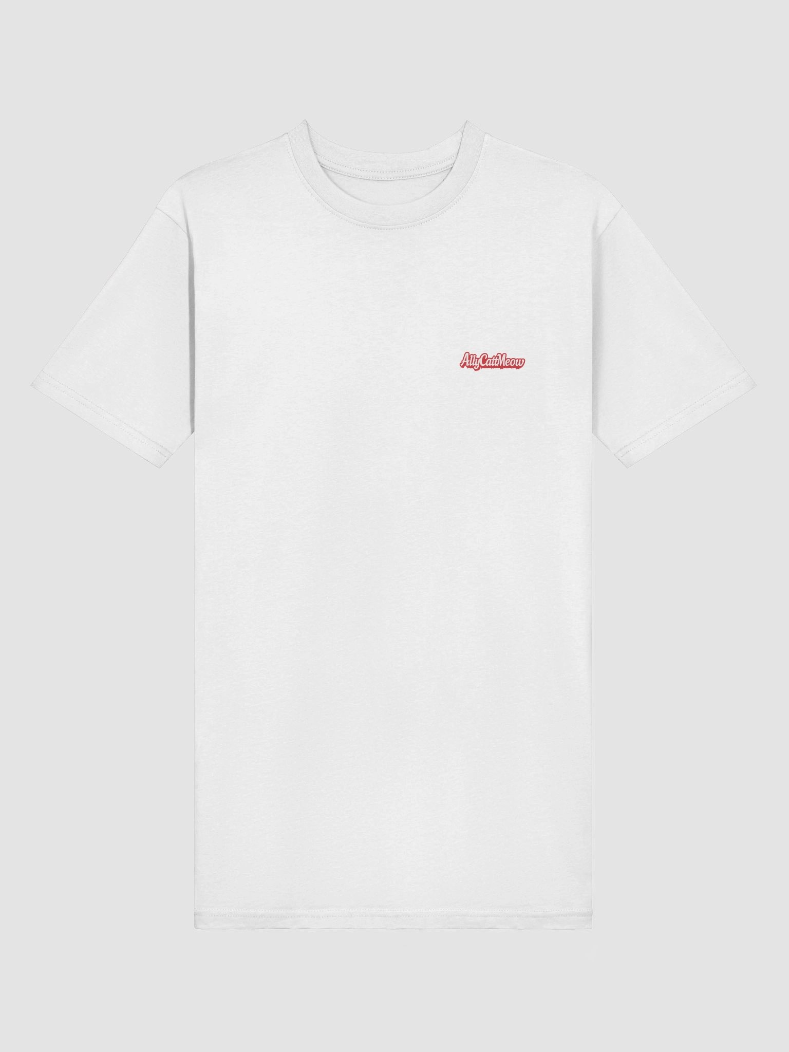 Allycattmeow red logo shirt product image (2)