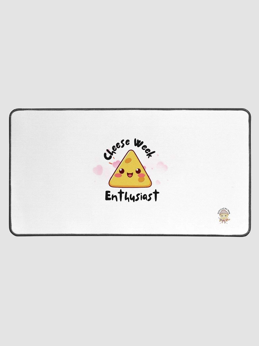 Cheese Week Enthusiast Desk Mat product image (1)