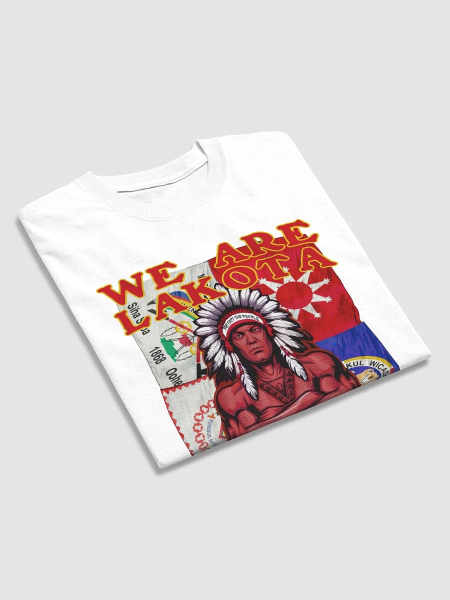 Lakota Pride White T Shirt product image (3)