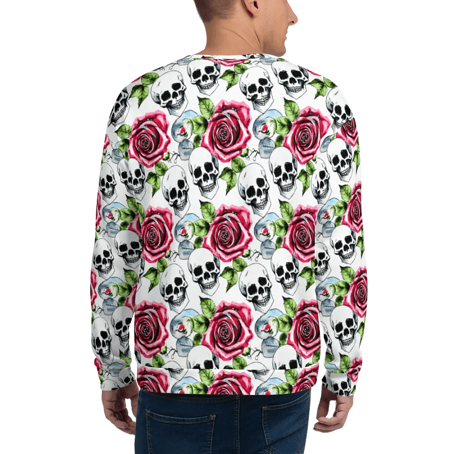 Skull Rose Harmony Recycled Sweatshirt product image (5)