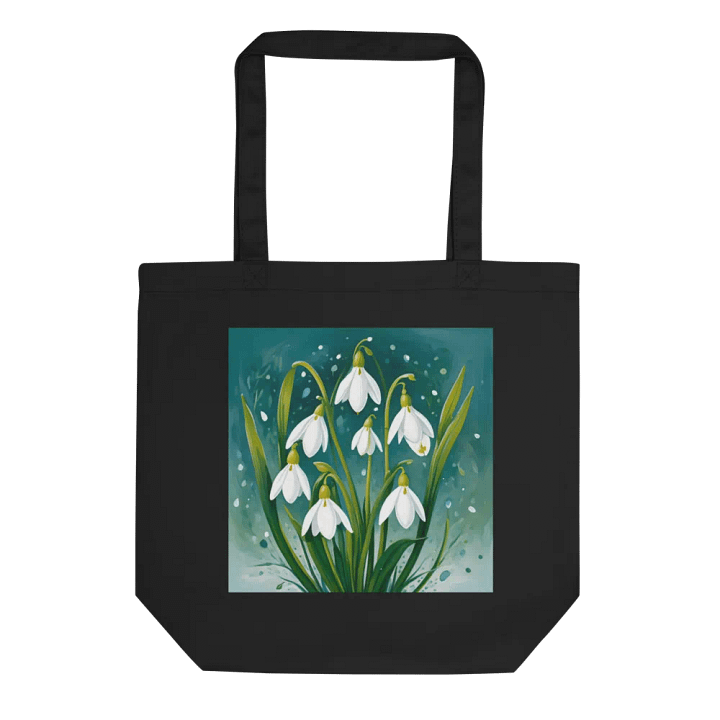 Woodland Snowdrop Tote Bag product image (1)