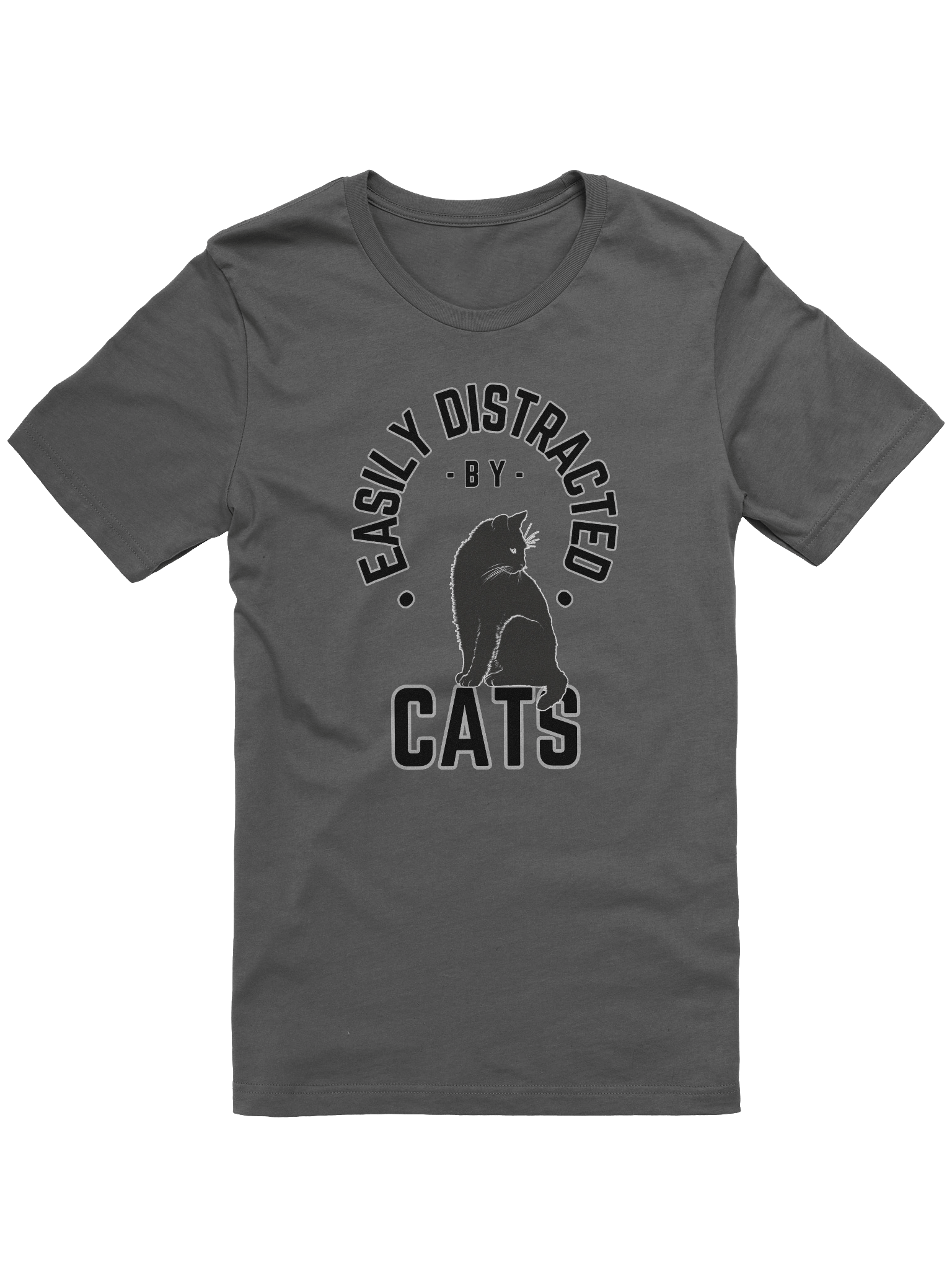 Easily Distracted by Cats T-Shirt product image (1)