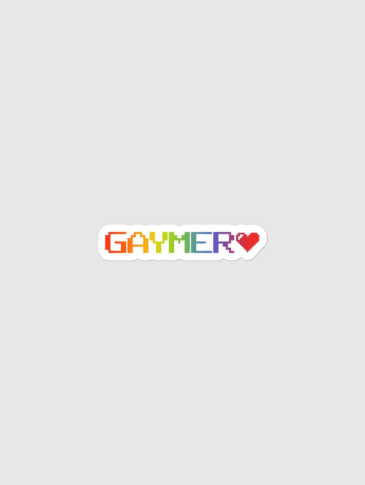 gaymer // sticker product image (1)