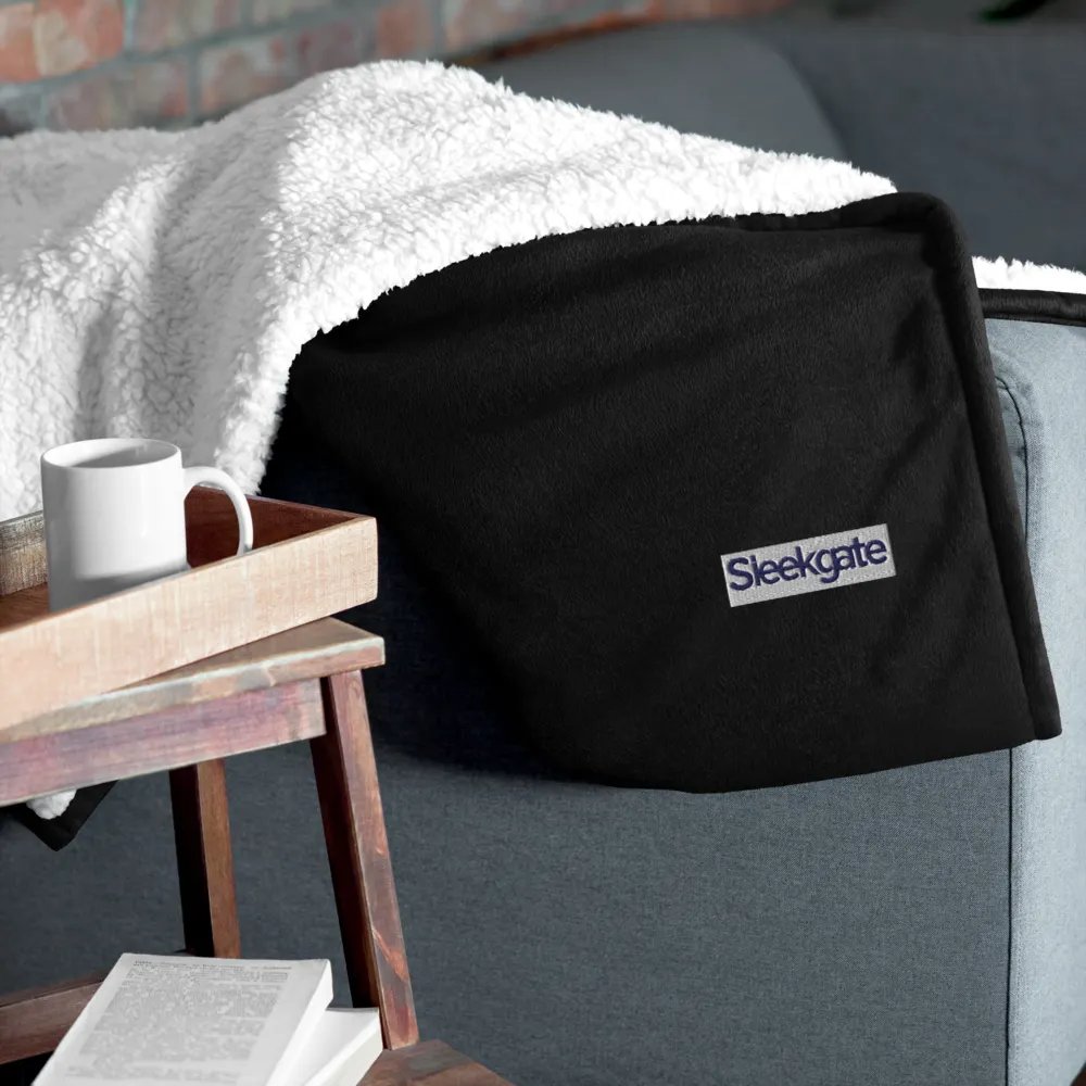 Sleekgate's Luxe Sherpa Blanket product image (10)