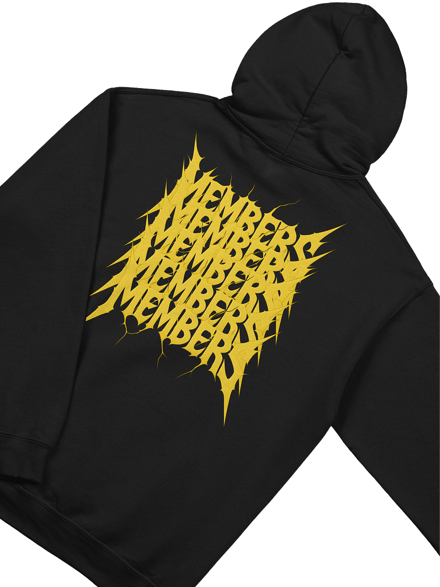 HOE MEMBERS HOODIE - BLACK product image (4)