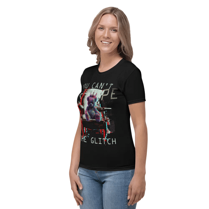 Glitch Crown Teddy Women's Tee product image (2)