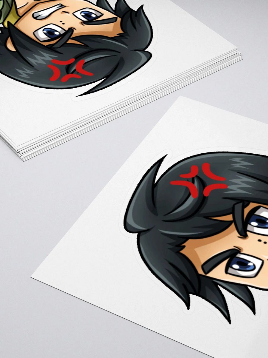 Grizexia Mad Emote Sticker product image (4)