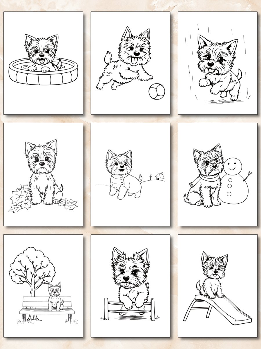 Printable Marley's Happily Ever After Coloring Book product image (4)