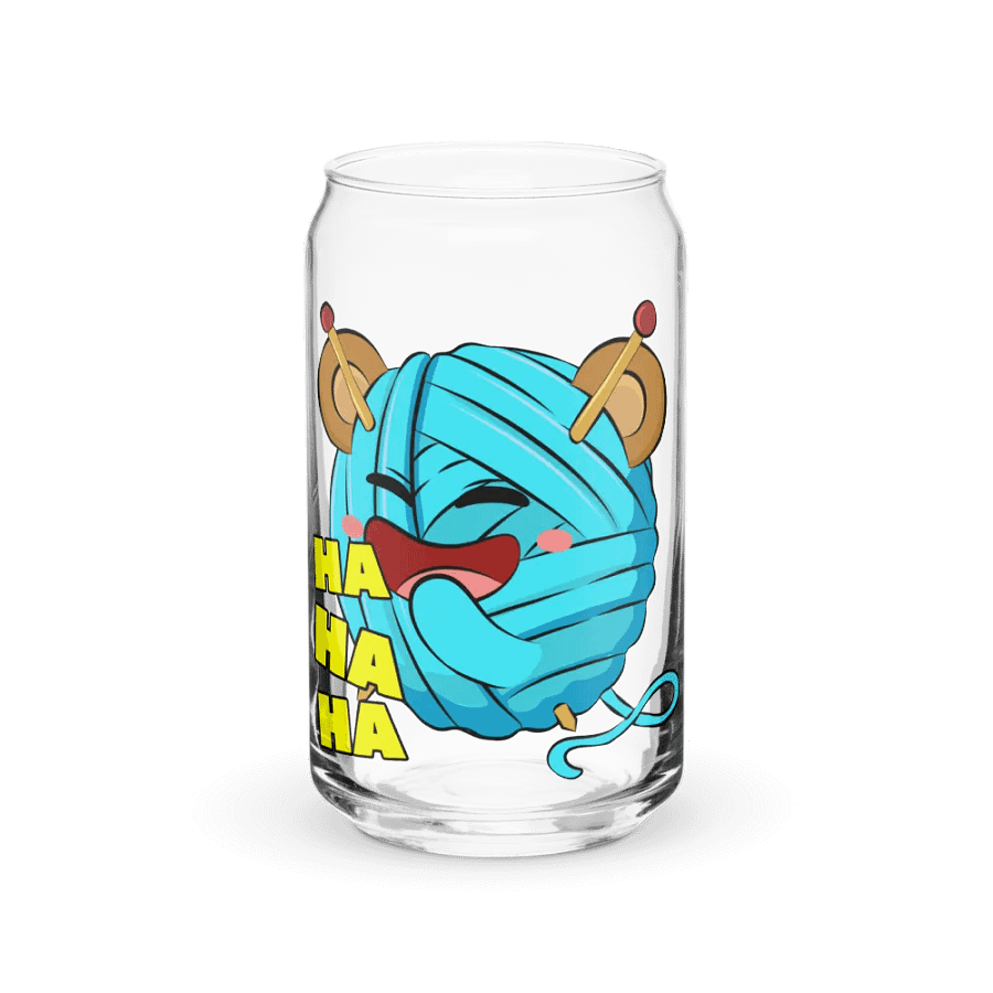 Emote-Lachen-Glas-16oz product image (2)