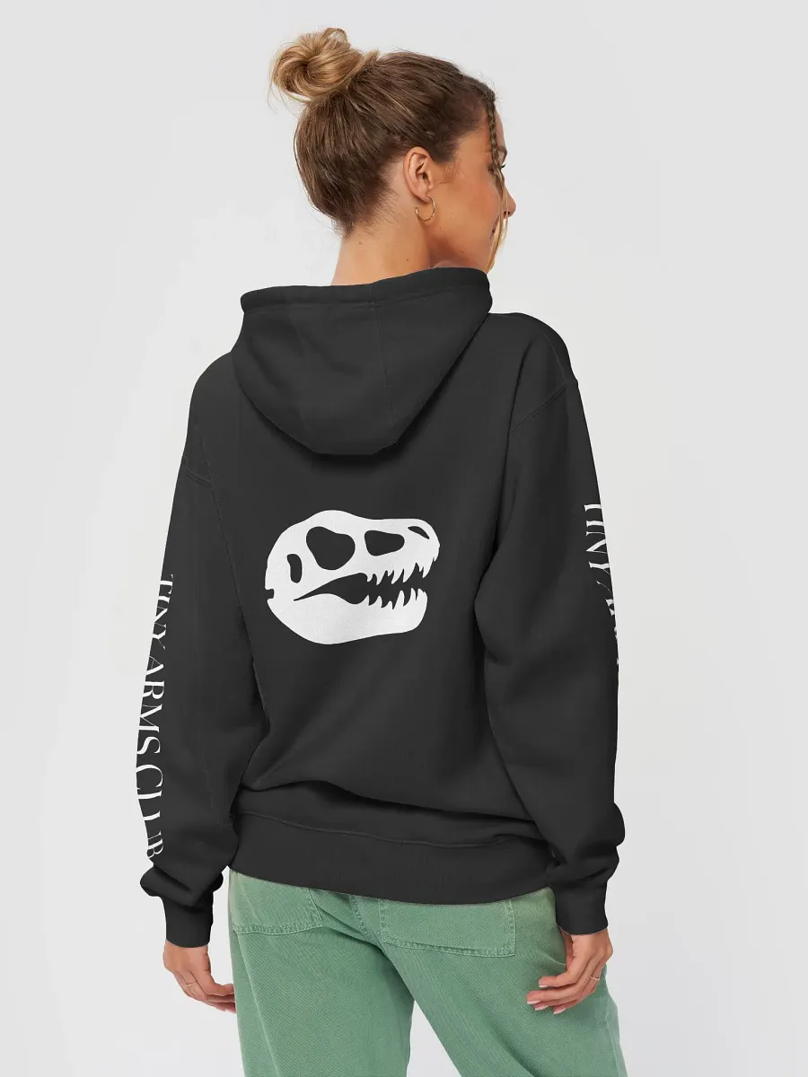 Tiny Arms Club White Logo Hoodie product image (6)