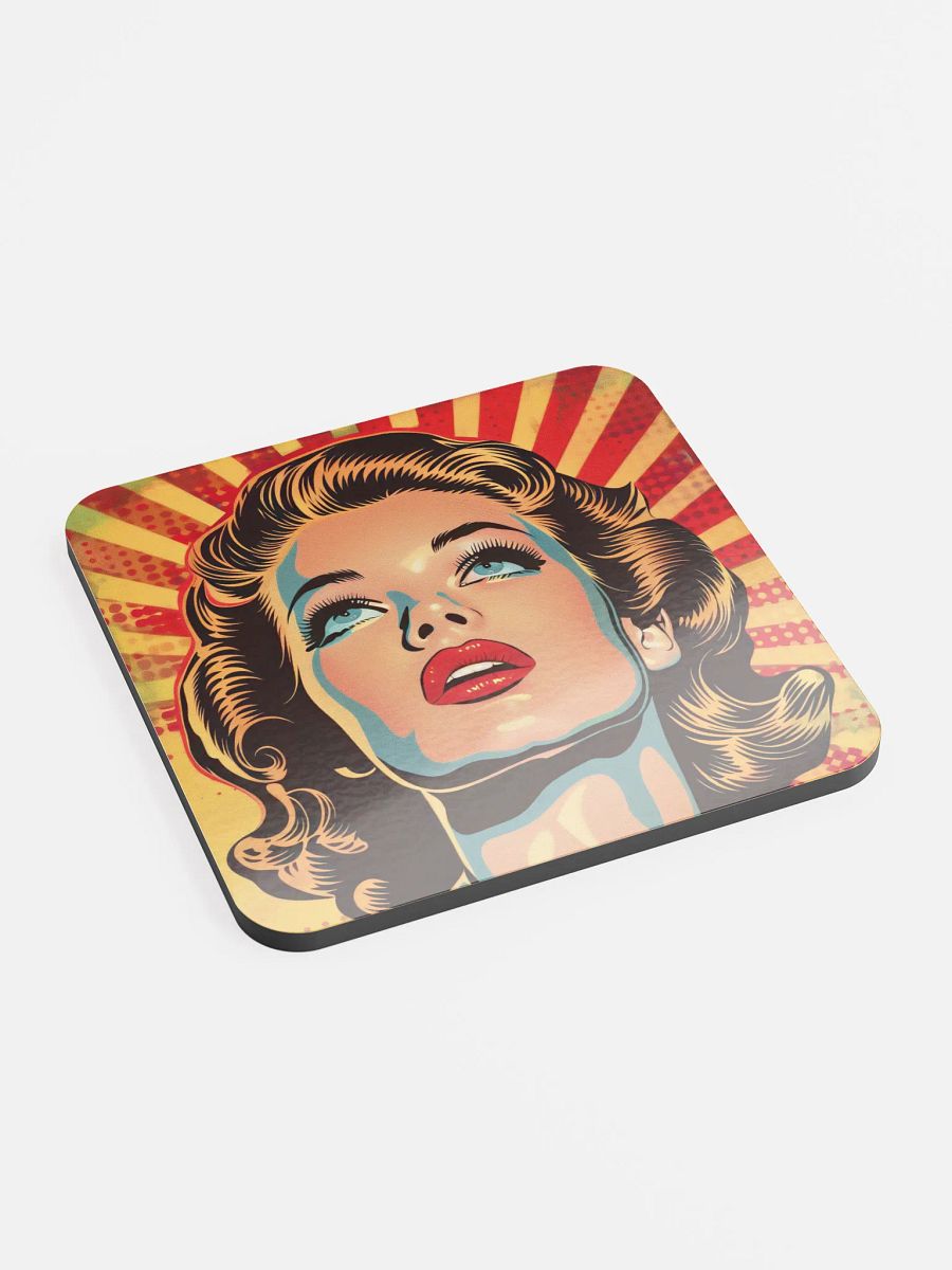 Pop Art Retro Chic Coaster product image (3)