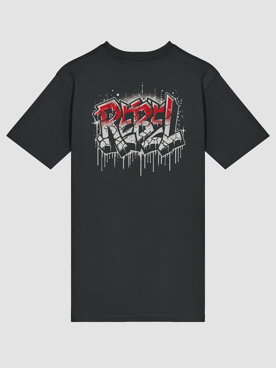 REBEL | Urban Graffiti Tag T-Shirt for Skaters and Outlaws product image (4)