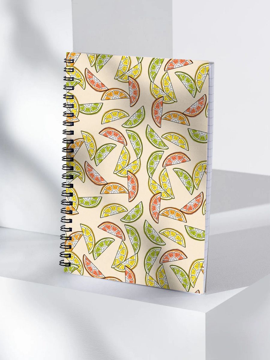 Citrus Pattern Notebook product image (3)