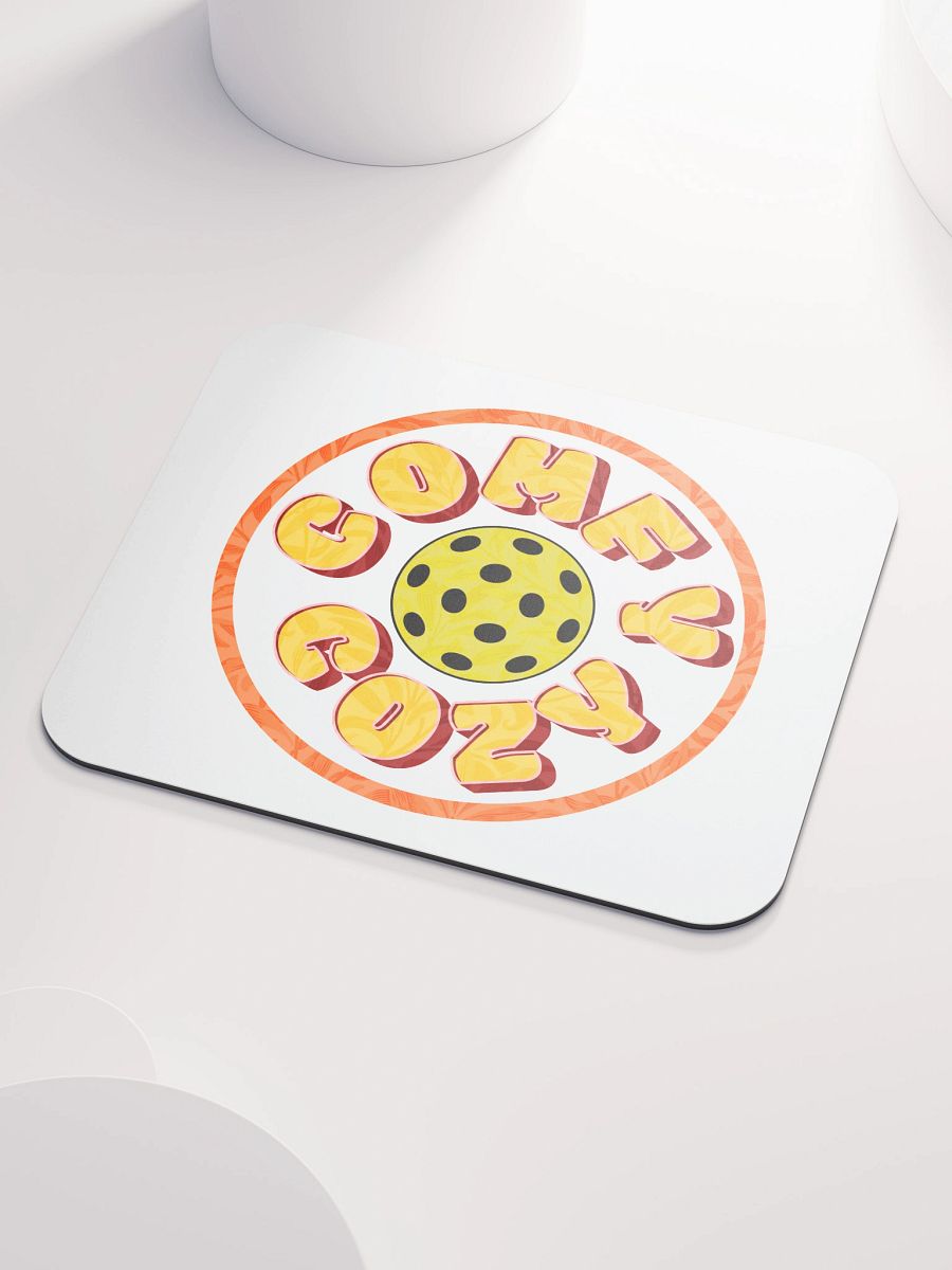 Comfy Cozy Pickleball Circle Vibes Mouse Pad product image (3)