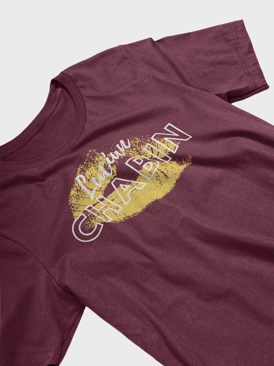 Lucian Chabin White Text Graphic Tee product image (36)