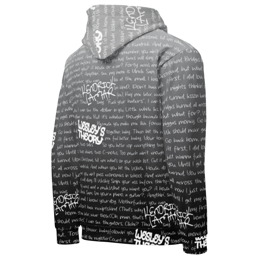 Wesley's Theory - Kendrick Lamar- GREY/BLACK - Unisex Hoodie product image (5)