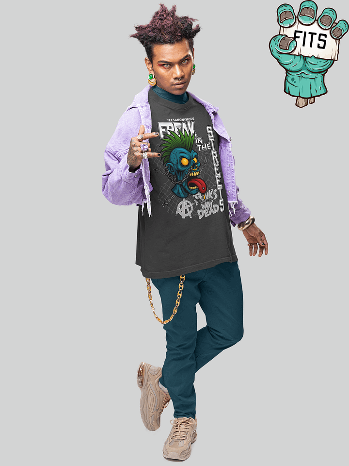 Streetwear Graphic Tee - Anarchist by Freak in the Streets product image (2)
