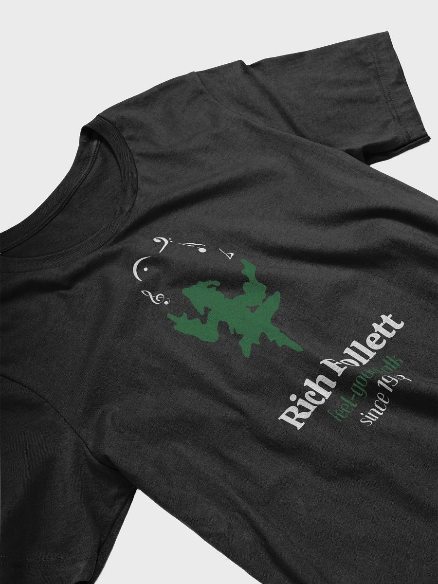 Rich Follett Feel-Good Folk Black Bella & Canvas T-Shirt product image (3)