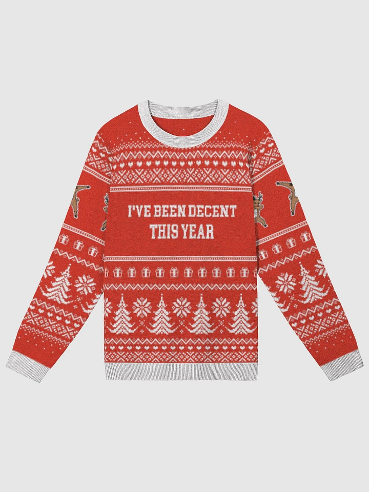 RED Winter holiday sweater product image (1)