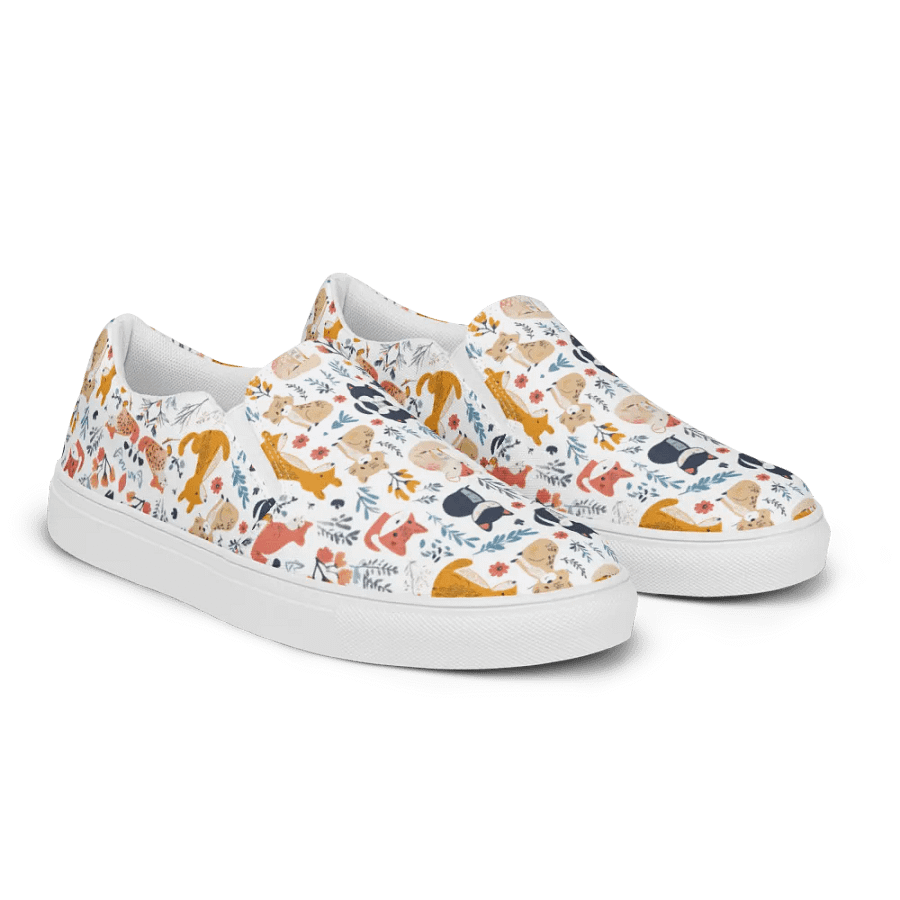 Women's Slip-On Cute Forest Friends Shoes product image (6)