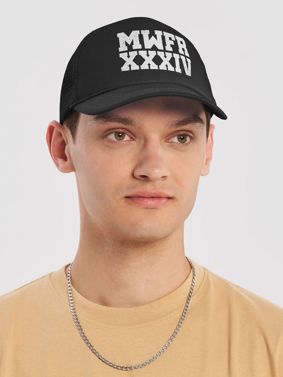"XXXIV" Trucker Hat product image (5)
