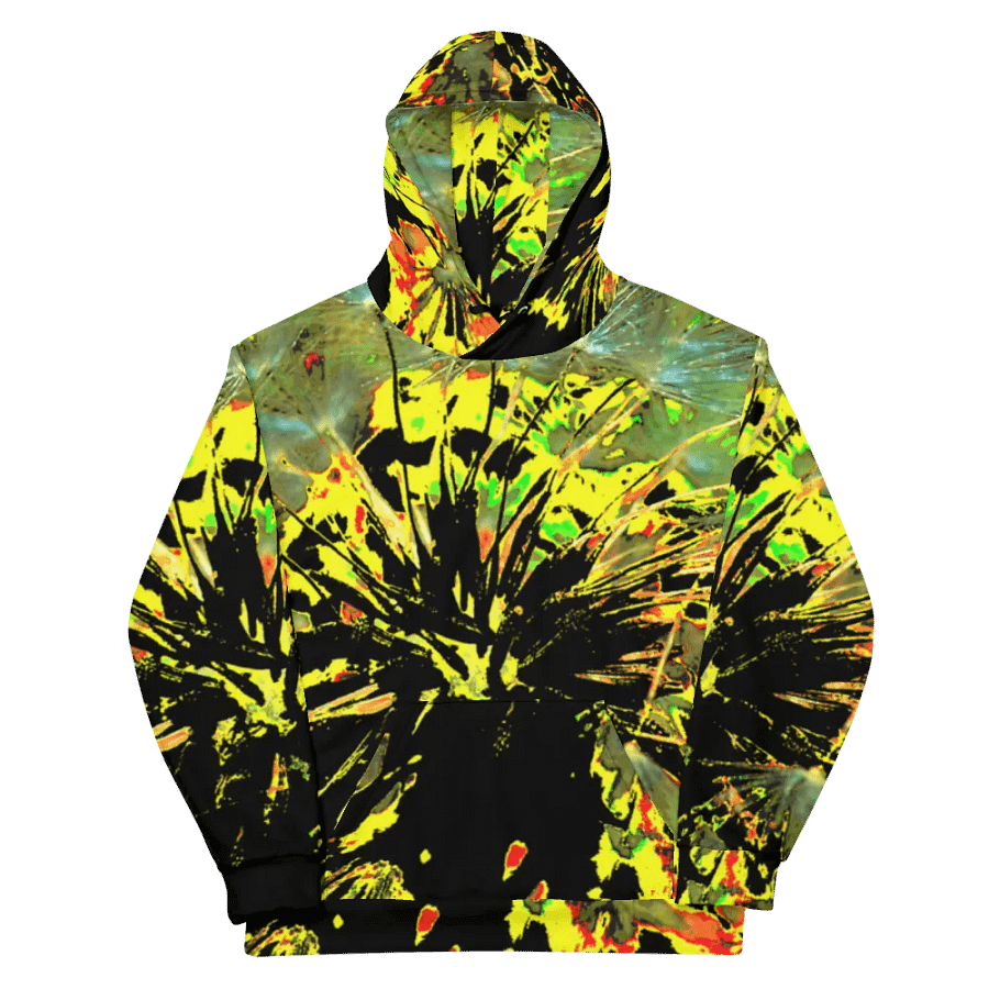 Bright Abstract Dandelion Unisex Pull Over Hoodie product image (11)